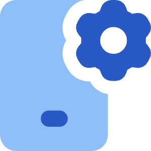 Phone Setting Icon from Core Flat Set