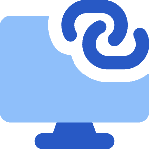 Desktop Personal Hotspot Icon from Core Flat Set