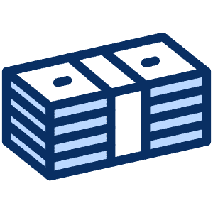 Bank Notes Stack Icon from Cyber Duotone - Free Set