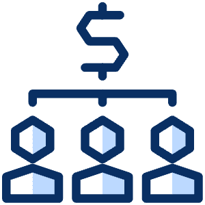 Business Hierarchy Icon from Cyber Duotone - Free Set
