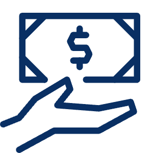 Cash Hand 4 Icon from Cyber Line - Free Set