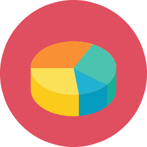 Chart Pie Icon from Kameleon Colors - Free Set