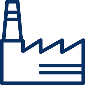 Factory Icon from Cyber Line - Free Set