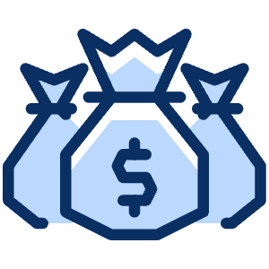 Money Bag 1 Icon from Cyber Duotone - Free Set