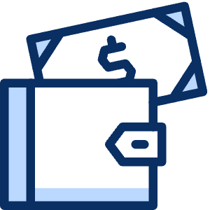 Wallet Cash Icon from Cyber Duotone - Free Set
