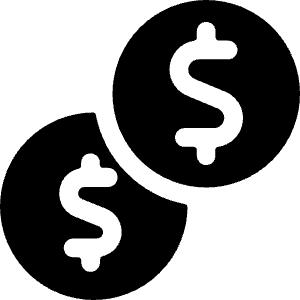 Accounting Coins Icon from Ultimate Bold - Free Set