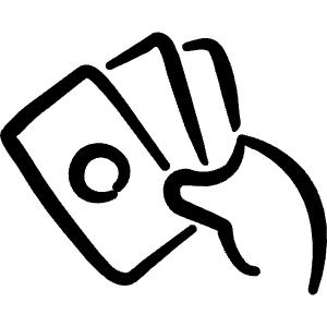 Cash Payment Bill Icon from Freehand Line - Free Set