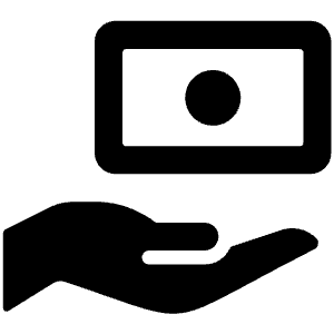 Cash Payment Bill Icon from Ultimate Bold - Free Set