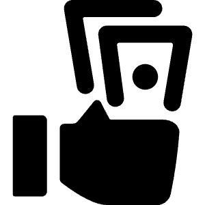 Cash Payment Bills Icon from Ultimate Bold - Free Set