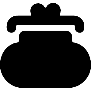 Coin Purse 1 Icon from Ultimate Bold - Free Set