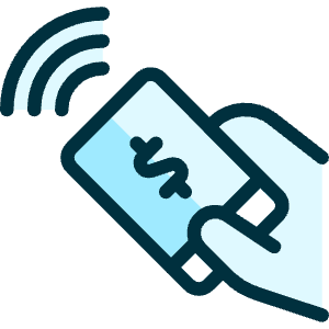 Contactless Payment Icon from Ultimate Duotone - Free Set