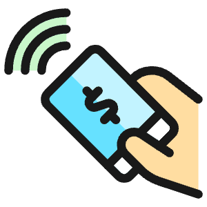 Contactless Payment Icon from Ultimate Colors - Free Set