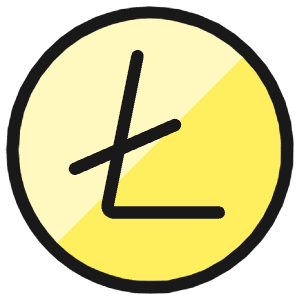 Crypto Currency Litecoin Icon from Ultimate Colors - Free Set