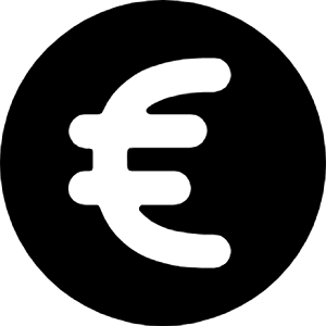 Currency Euro Circle Icon from Ultimate Bold - Free Set