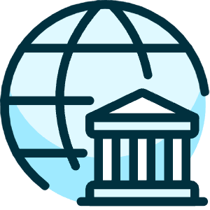 Saving Bank International Icon from Ultimate Duotone - Free Set