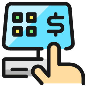 Self Payment Touch Icon from Ultimate Colors - Free Set