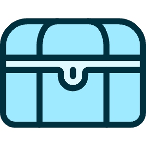 Treasure Chest Icon from Ultimate Duotone - Free Set