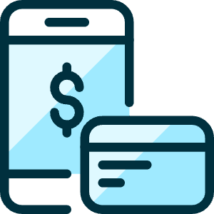 Wireless Payment Credit Card Dollar Icon from Ultimate Duotone - Free Set