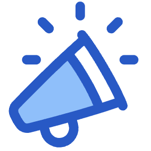 Announcement Megaphone Icon from Plump Duo - Free Set