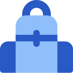 Backpack Icon from Core Flat - Free Set