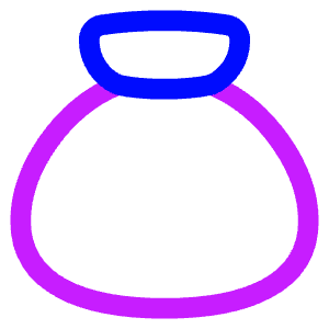 Bag Icon from Plump Neon - Free Set