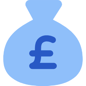 Bag Pound Icon from Core Flat - Free Set