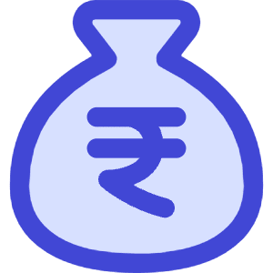 Bag Rupee Icon from Core Duo - Free Set