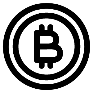 Bitcoin Circle 1 Icon from Plump Line - Free Set