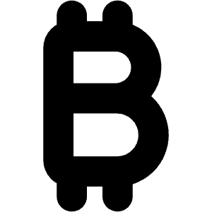 Bitcoin Icon from Core Solid - Free Set