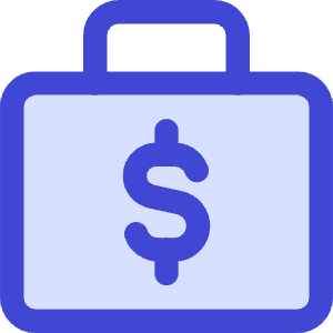 Briefcase Dollar Icon from Core Duo - Free Set