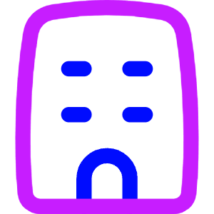 Building 1 Icon from Flex Neon - Free Set