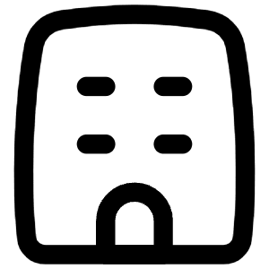 Building 1 Icon from Flex Line - Free Set