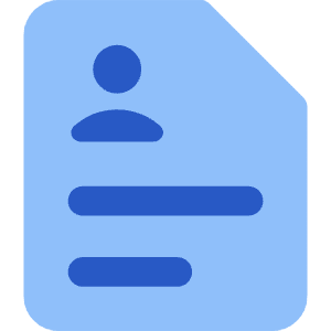 Business User Curriculum Icon from Core Flat - Free Set