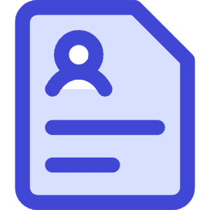 Business User Curriculum Icon from Core Duo - Free Set