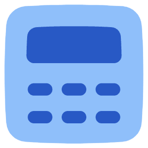 Calculator 1 Icon from Plump Flat - Free Set