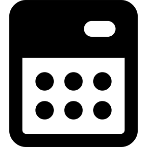 Calculator 1 Icon from Core Remix - Free Set