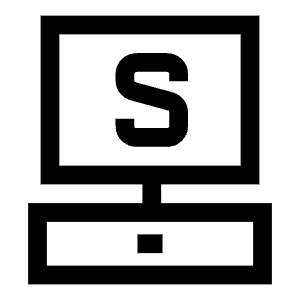 Cashier Machine 2 Icon from Sharp Line - Free Set