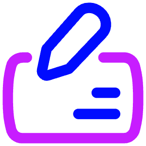 Cashing Check Icon from Flex Neon - Free Set