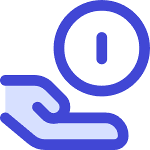 Coin Share Icon from Core Duo - Free Set