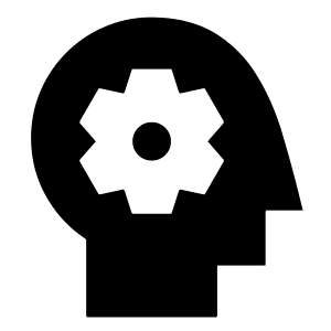 Critical Thinking 2 Icon from Sharp Solid - Free Set