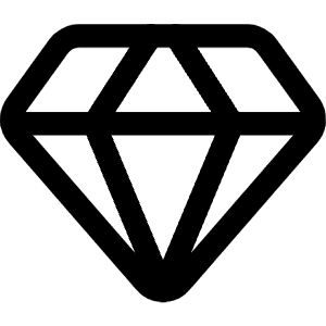 Diamond 2 Icon from Core Line - Free Set