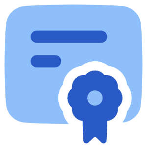 Document Certificate Icon from Plump Flat - Free Set