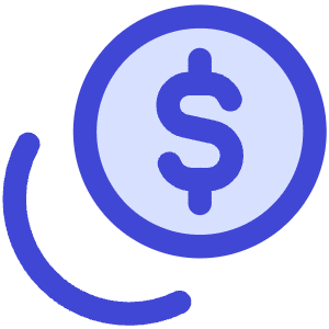 Dollar Coin 1 Icon from Core Duo - Free Set