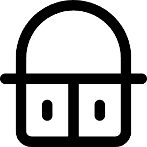 Dressing Table Icon from Core Line - Free Set