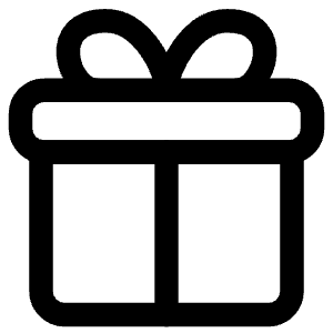 Gift 2 Icon from Core Line - Free Set