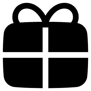 Gift Icon from Plump Solid - Free Set