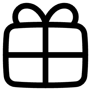 Gift Icon from Plump Line - Free Set
