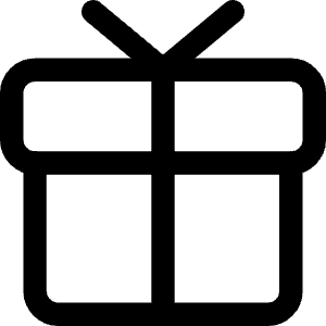 Gift Icon from Core Line - Free Set