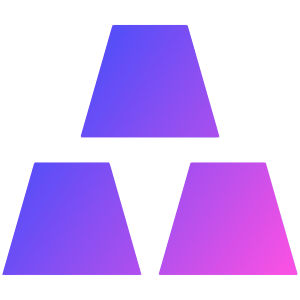 Gold Icon from Sharp Gradient- Free Set
