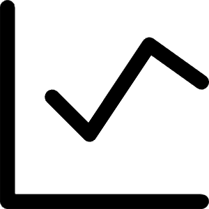Graph Icon from Core Line - Free Set